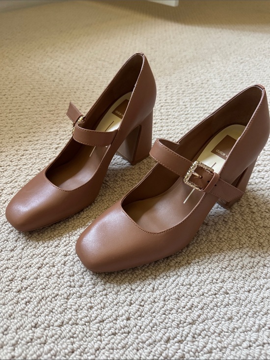 Dolce Vita Shoes - Dolce Vita Mary Jane Block Heel Pumps with Buckle